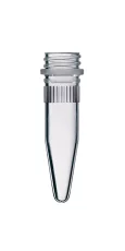 1.5 ml Screw Cap Tube, Ribbed, Conical, Natural