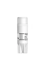 1.0 ml Cryovial with External Thread, Self-Sealing Cap