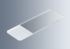 microscope slides 76x26x1 , twin-frosted, baleno 50x50 pcs. Microscope slides, 76x26x1, twin-frosted