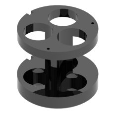 RE 413, 4 Adapters for 12 tubes conical of 50 ml 4 Adapters for 12 tubes conical of 50 ml