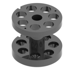 RE 416, 4 Adapters for 32 tubes conical of 15 ml 4 Adapters for 32 tubes conical of 15 ml