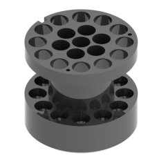 RE 418, 4 Adapters for 72 tubes of 5 ml. or 10 ml 4 Adapters for 72 tubes of 5 ml. or 10 ml