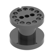 RE 525, 4 Adapters for 48 microtubes of 0,2-0,4 ml 4 Adapters for 48 microtubes of 0,2-0,4 ml