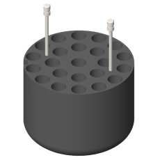 RE 624, 4 Adapters for 92 tubes of 5 ml. vacuum or 7/10 ml. vacuum 4 Adapters for 92 tubes of 5 ml. vacuum or 7/10 ml. vacuum
