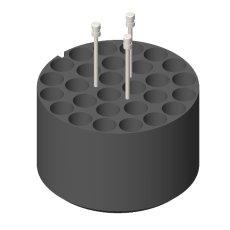 RE 627, 4 Adapters for 112 tubes of 10 ml. vacuum 4 Adapters for 112 tubes of 10 ml. vacuum
