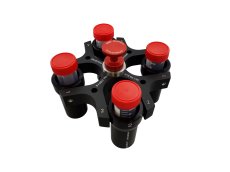 Swing out rotor for 4 tubes of 50 ml. with REI System (Rotor Easy to Install)   5.300 RPM / 4.554 xg