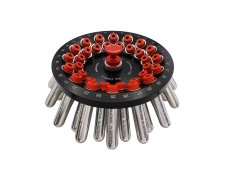 Angle rotor of 35º for 32 tubes of 15 ml. and 15 ml. conical with REI System (Rotor Easy to Install) 4.200 RPM / max 2.938 xg
