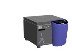 AFI Centrifuge ELLA with swing out rotor ERXN100 + Adapters for 10 mL tube ( 16*100mm)