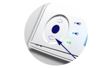 intuitive rotary control to adjust vacuum levels