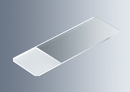microscope slides 76x26x1 , twin-frosted, baleno 50x50 pcs.