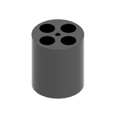 RE 496, 6 Adapters for 24 microtubes of 0,2 ml