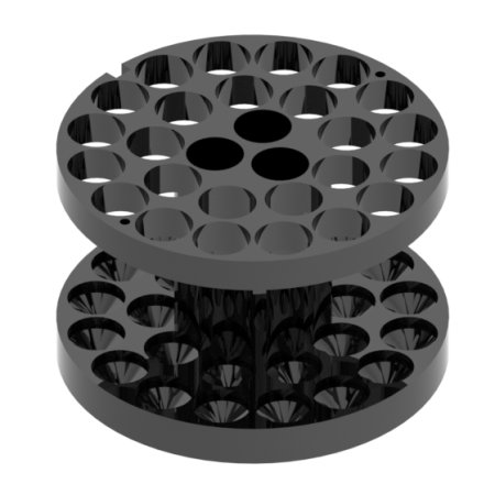 RE 551, 4 Adapters for 112 tubes of 15 ml RE 551, 4 Adapters for 112 tubes of 15 ml