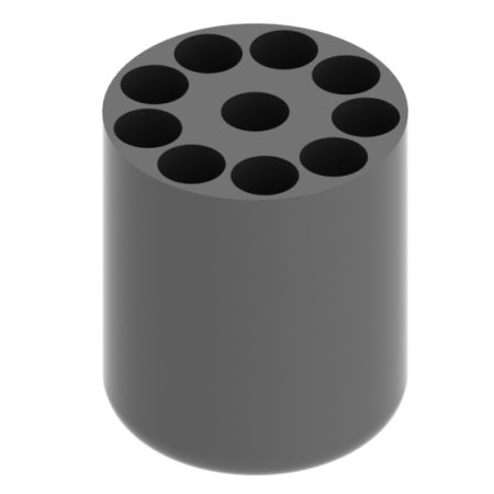 RE 566, 6 Adapters for 60 tubes of 5 ml o 10 ml