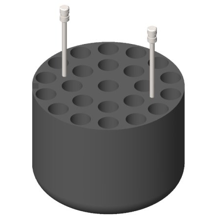 RE 624, 4 Adapters for 92 tubes of 5 ml. vacuum or 7/10 ml. vacuum RE 624, 4 Adapters for 92 tubes of 5 ml. vacuum or 7/10 ml. vacuum