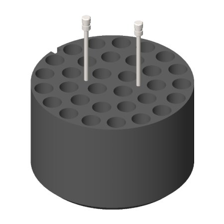 RE 626, 4 Adapters for 128 tubes of 5 ml. vacuum and 7/10 vacuum RE 626, 4 Adapters for 128 tubes of 5 ml. vacuum and 7/10 vacuum
