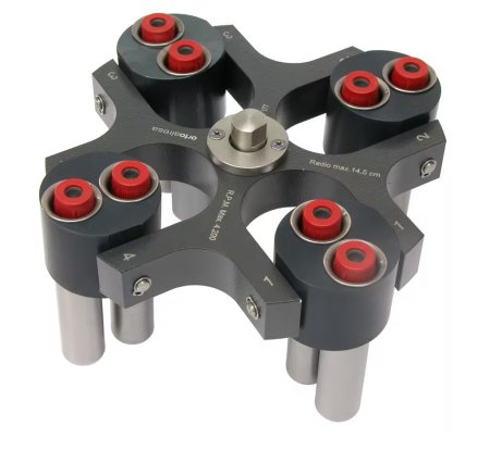 Swing out rotor for 8 tubes