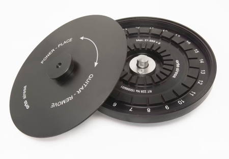 Horizontal Rotor for 24 capillary tubes Horizontal Rotor for 24 capillary tubes