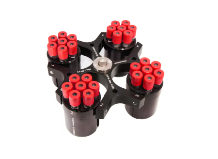 Swing out rotor for 28 tubes