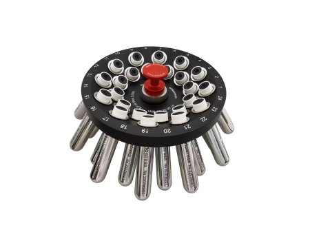 Angle fixed rotor 35º for 24 tubes of 15 ml or 12 tubes of 15 ml. conical with REI System