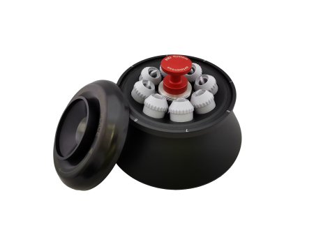 Angle fixed rotor 30º for 8 tubes of 30 ml hermetic with REI System