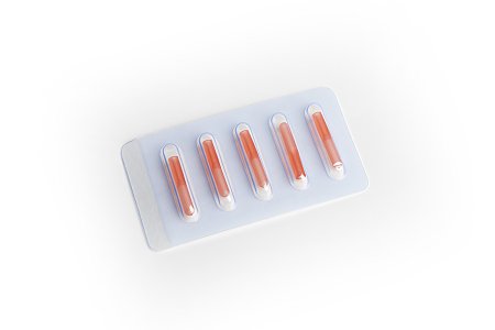 VI bulbs for Synga pipettes, red