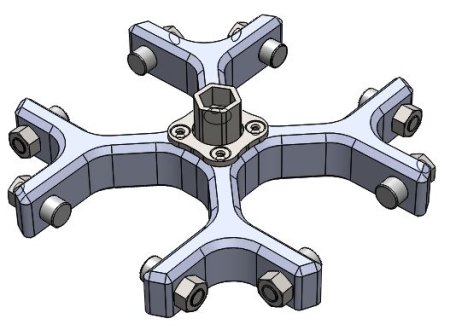 Swinging rotor for ISA centrifuge
