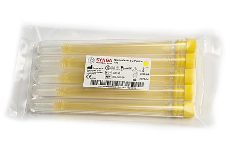 Synga handling pipettes, compact packaging