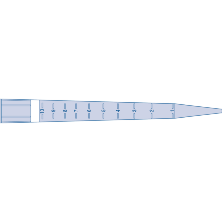 10ml XL Gilson-Type Filter Tip, sterile, 50 ks