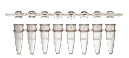 0.2 ml 8-Strip PCR Tubes, Natural and 8-Strip PCR Caps, Domed 0.2 ml 8-Strip PCR Tubes, Natural and 8-Strip PCR Caps, Domed